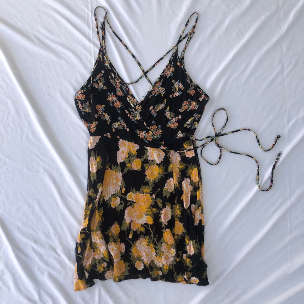 LAST CHANCE anthro Angie wrap dress